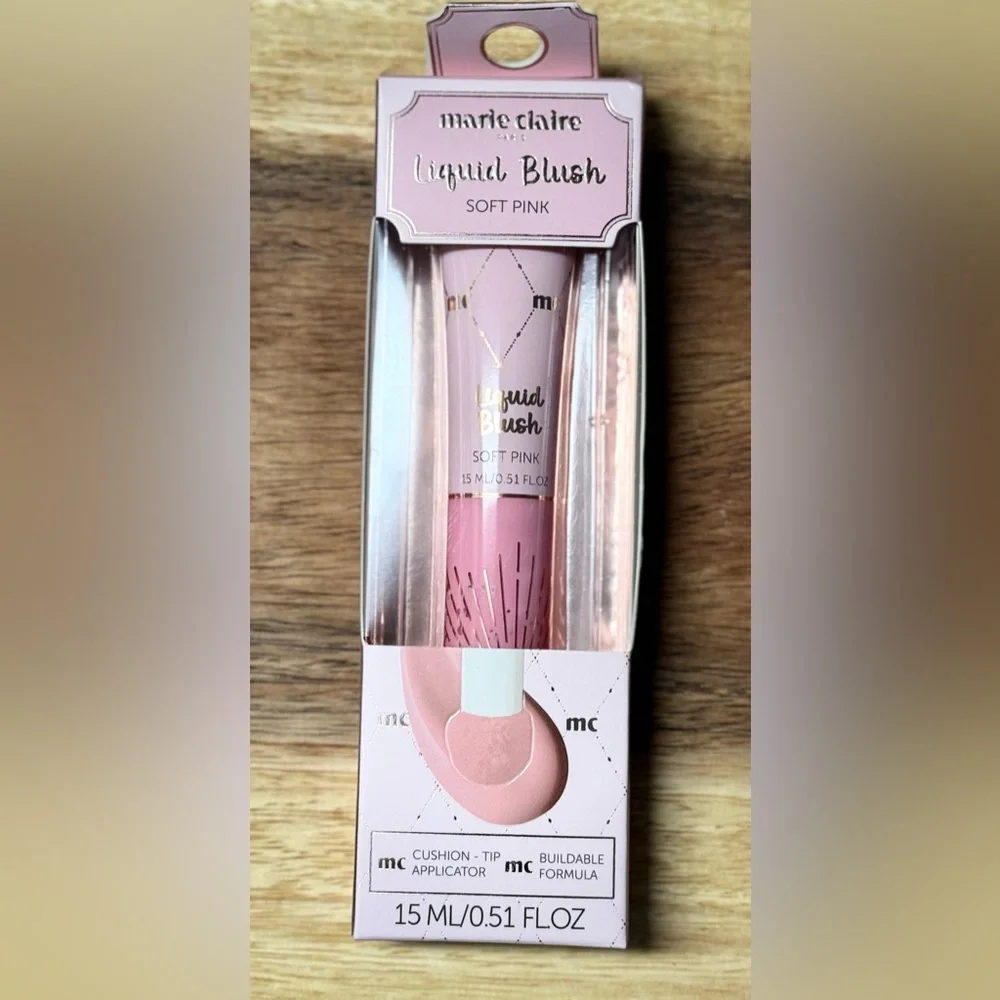 MARIE CLAIR-Paris Soft Pink Liquid Blush